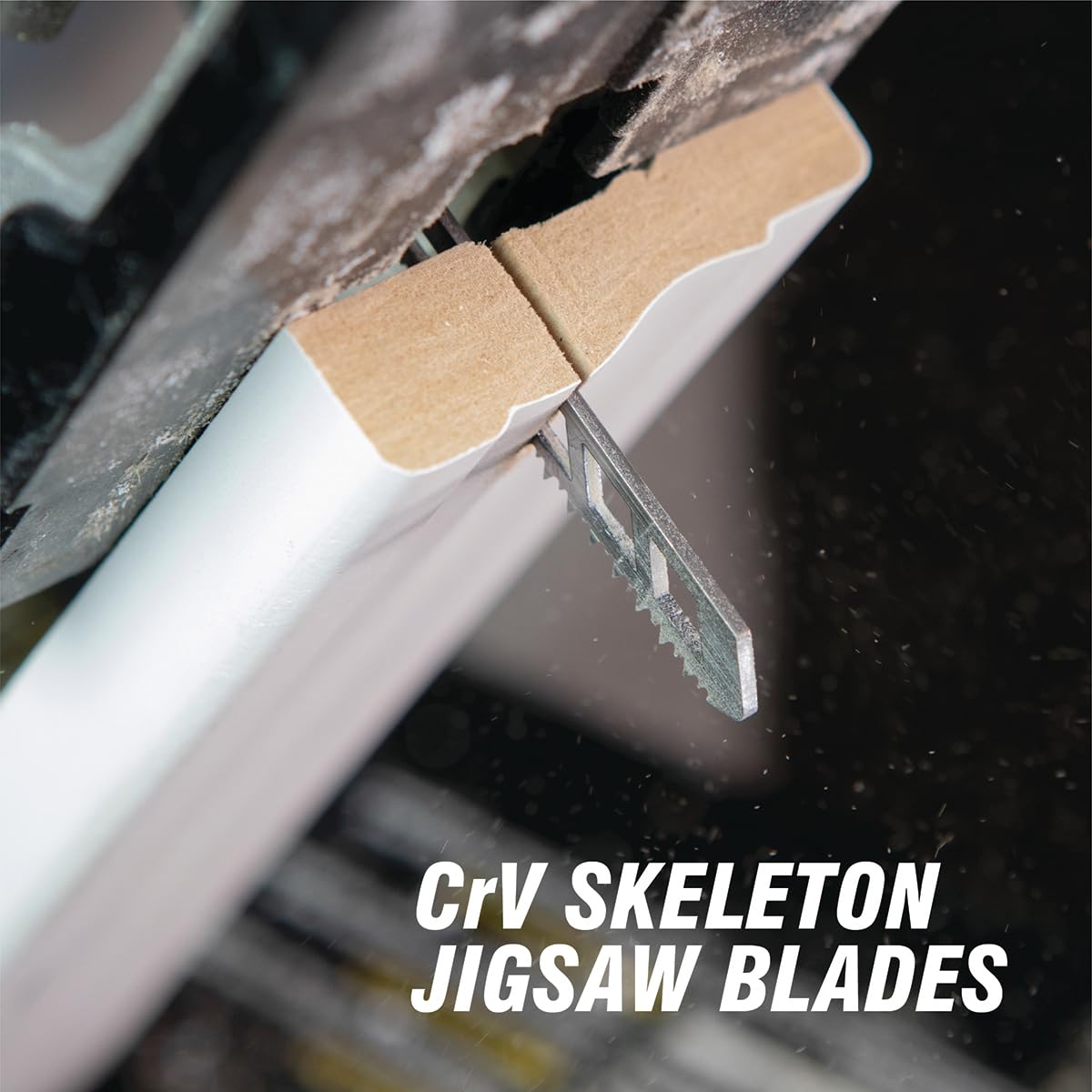 Jigsaw Blade, Steel, L 4in.