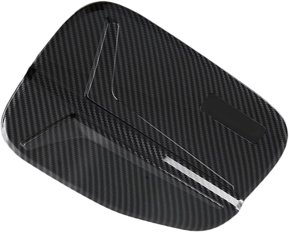 MACHSWON Carbon Fiber Car Fuel Gas Tank Cap Cover Trim, Gas Cap Fuel Filler Door Gas Tank Cap Trim Cover, 2023 Compatible with Honda Accord 11th
