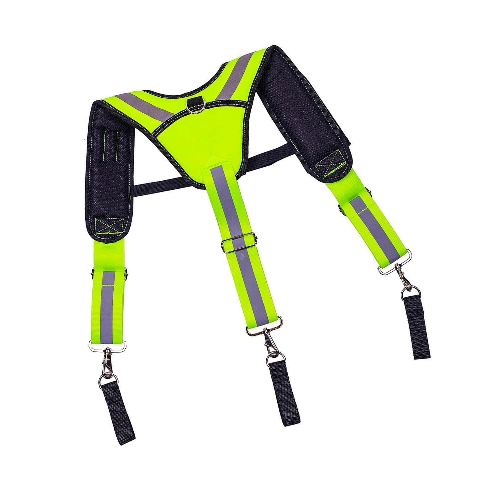 Poche Porte-Outils réfléchissante légère pour Un accès pour aux Outils et Un Confort Optimal Pendant Le Travail. Accessoires avec répartition Uniforme du Poids.