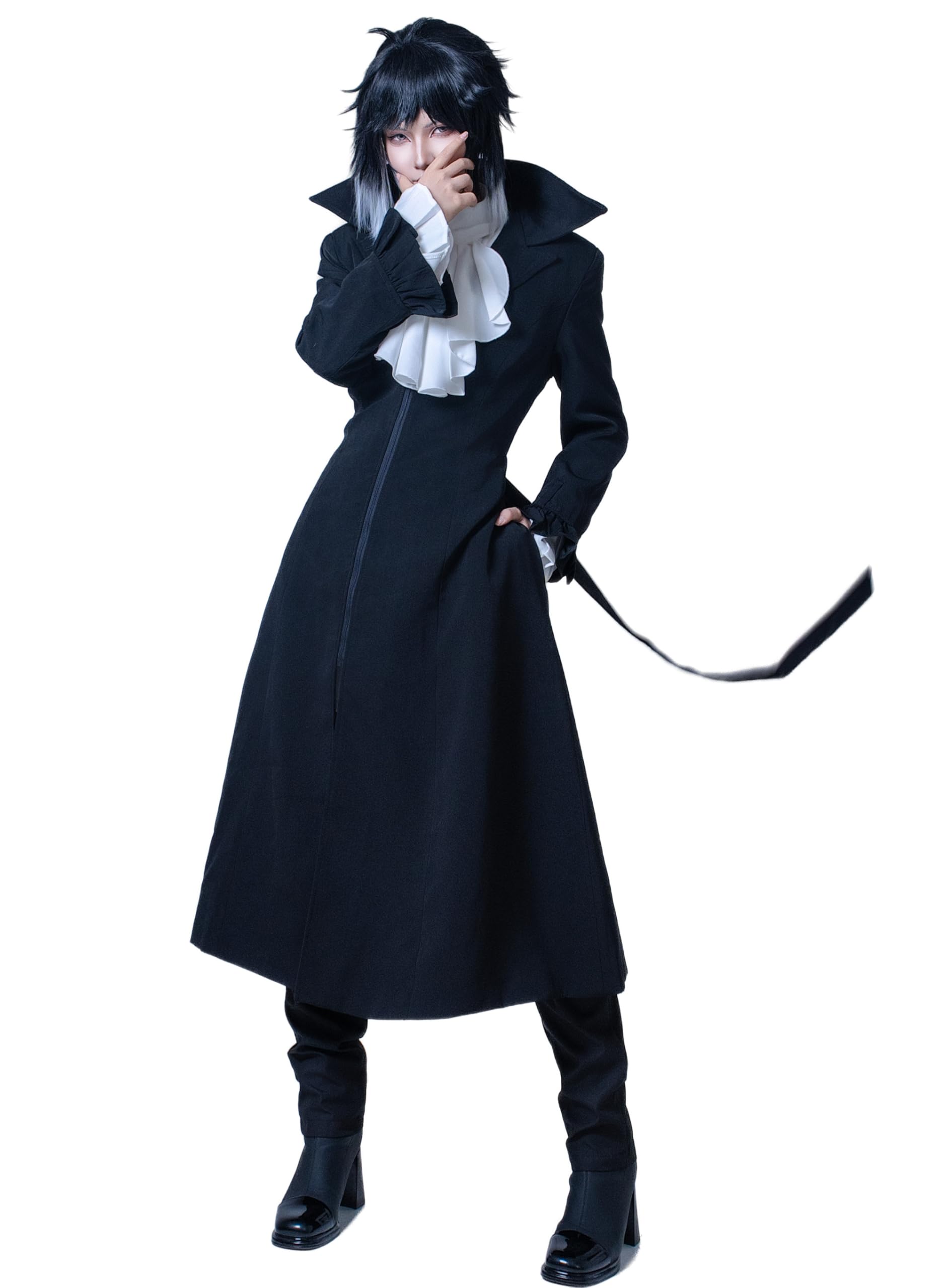 OSIAS Upgraded Bungo Stray Dogs Ryunosuke Akutagawa Cosplay Costume(S)