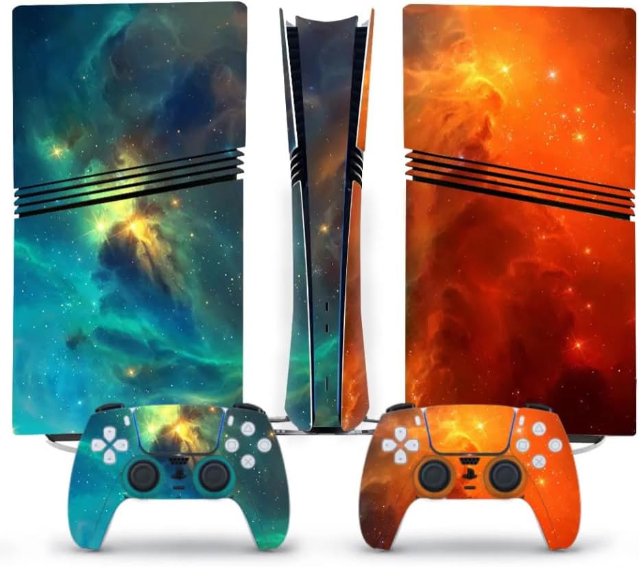 PS5 Pro Digital Version Console PS5 Pro Sticker Skins for Console and Controllers (L)
