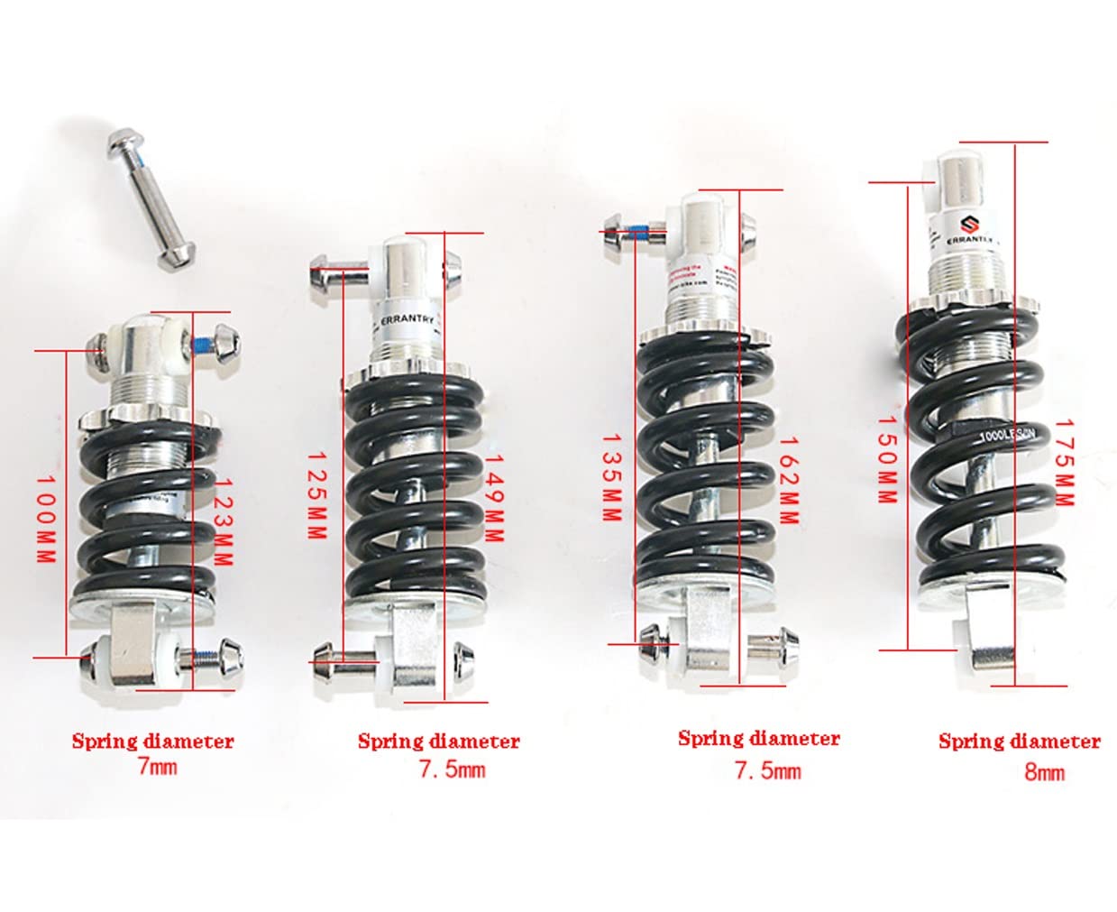 RockShox DLX Select Eyelet Assembly, Trunnion, 11.4118.073.009