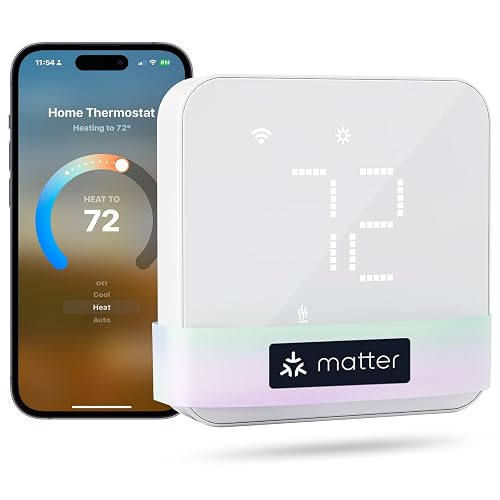 meross Matter Smart WiFi Thermostat for HVAC