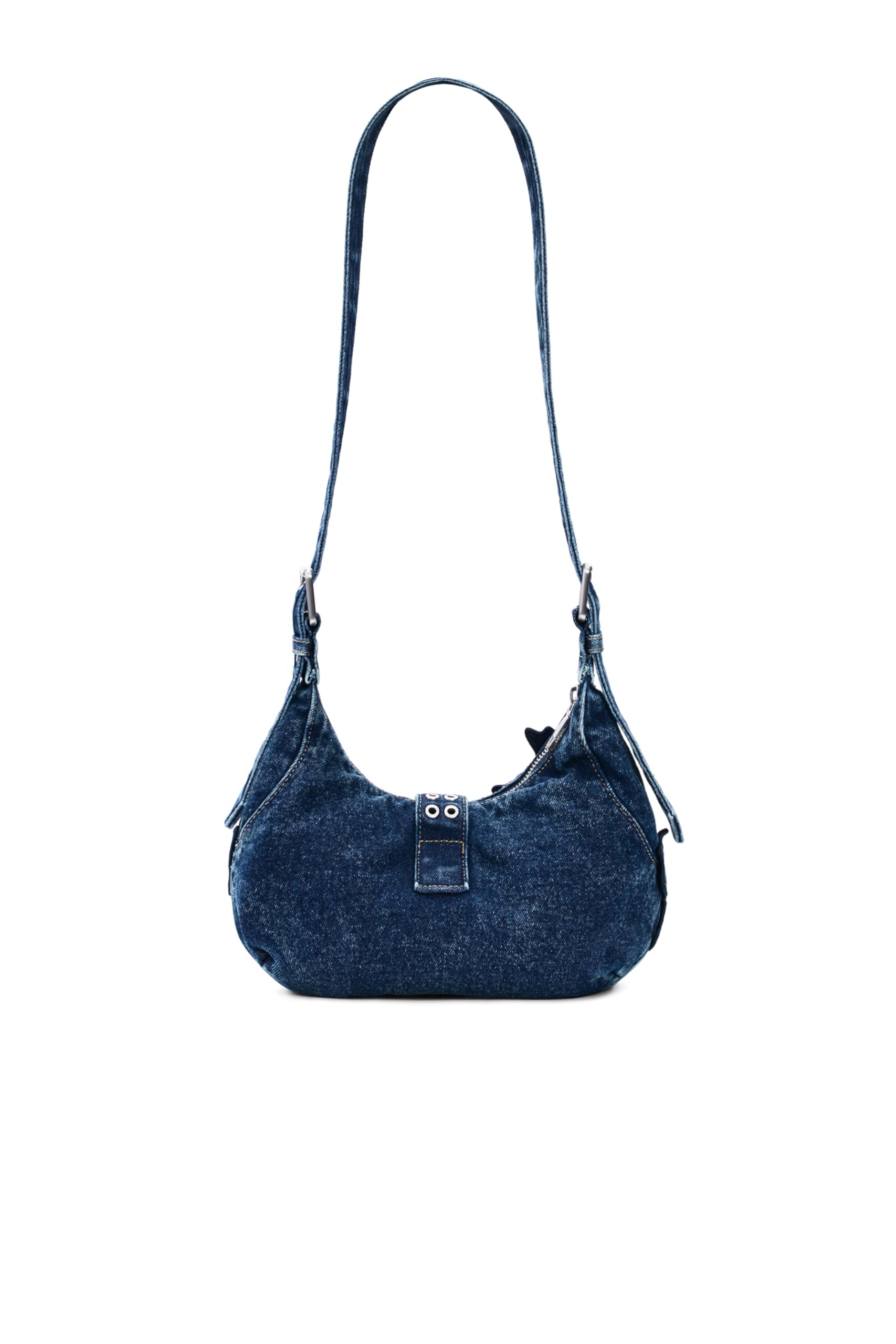 Desigual Schultertasche Umhängetasche Curio Denim Margot Bag Denim Dark Blue blau