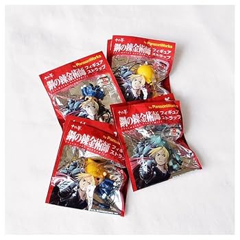 Amazon.co.jp: 鋼の錬金術師フィギュアストラップ4種セット 十六