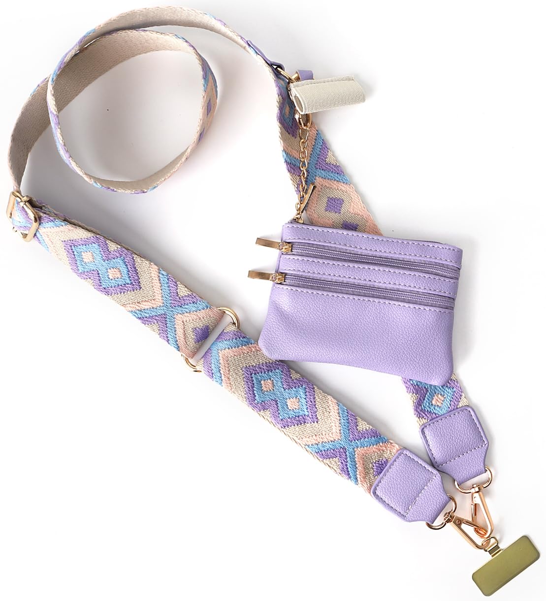 Borivilla Cell Phone Strap Crossbody Universal Phone Lanyard Adjustable Strap Compatible with Most Smartphones Aztech