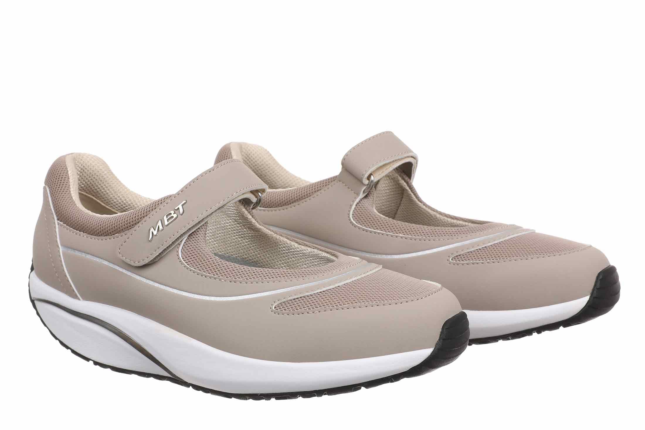 MBT BARIDI 2 damskie baleriny sportowe anatomiczne wygodne buty do chodzenia fizjologiczne wygodne buty do chodzenia z zakrzywioną podeszwą komfort i stabilność. Mokasyny na co dzień z zamknięciem