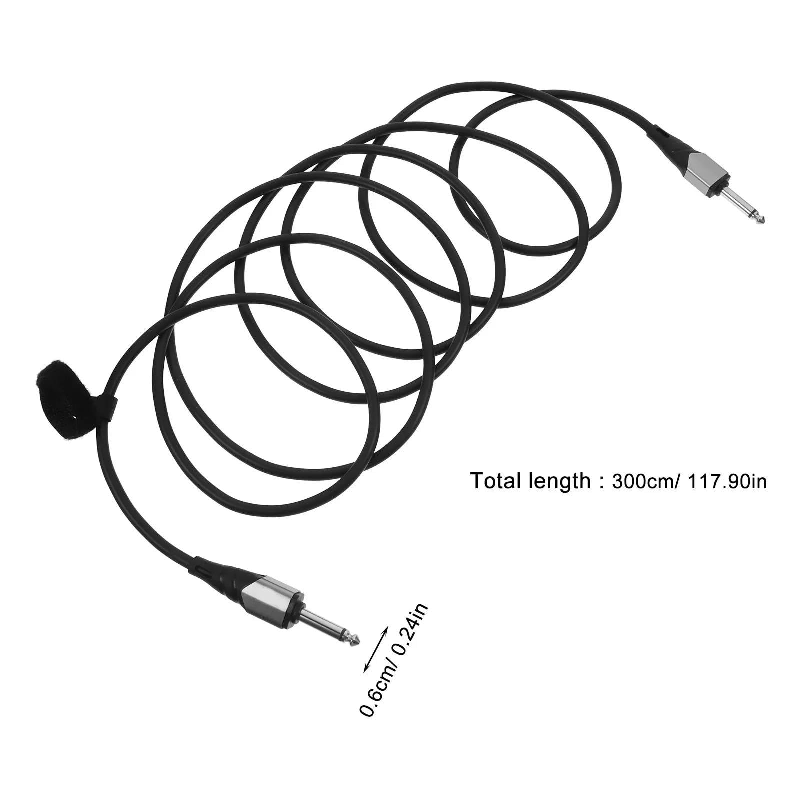 Gitarowy Kabel Z Miedzi Beztlenowej 6,35 Mm Męskiego Na Męskie Kable Gitarowe O Niskim Poziomie Szumów