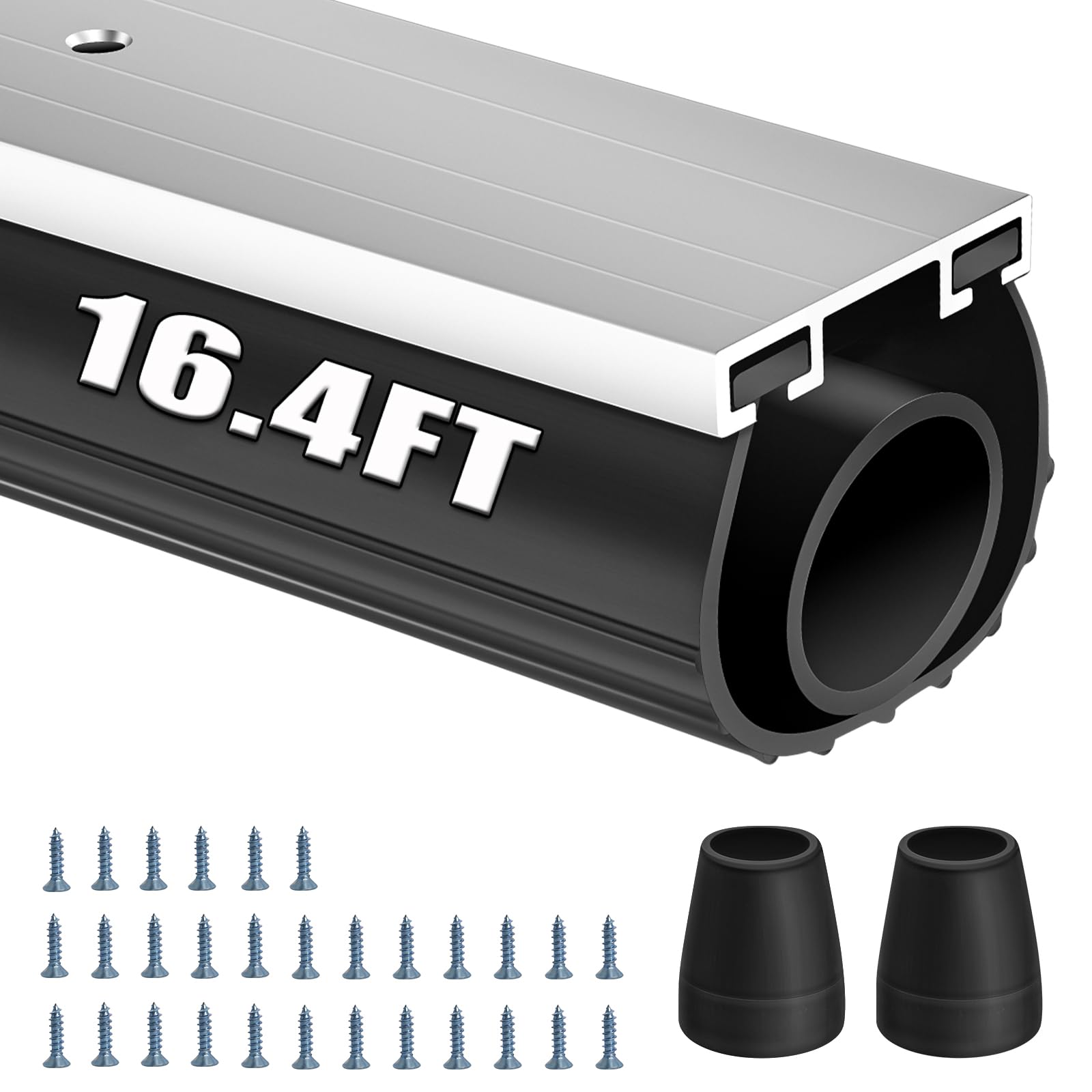 Door Bottom Seal Tsunami Seal Black Garage Door Threshold