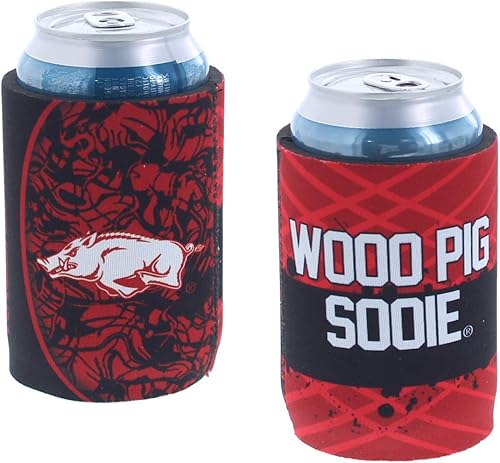 Miniatura 26 de Kolder College Team - Juego de 2 soportes para latas aislados con logotipo de equipo universitario Tecnología de Louisiana (Bulldogs)