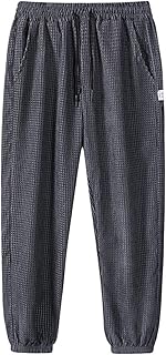 Pantalones deportivos largos para hombre 2023 verano pana sólido paquete pie simple calidad corbata tanga cerrada tubo recto parche hombre mujer pantalones de moda pantalones de chándal