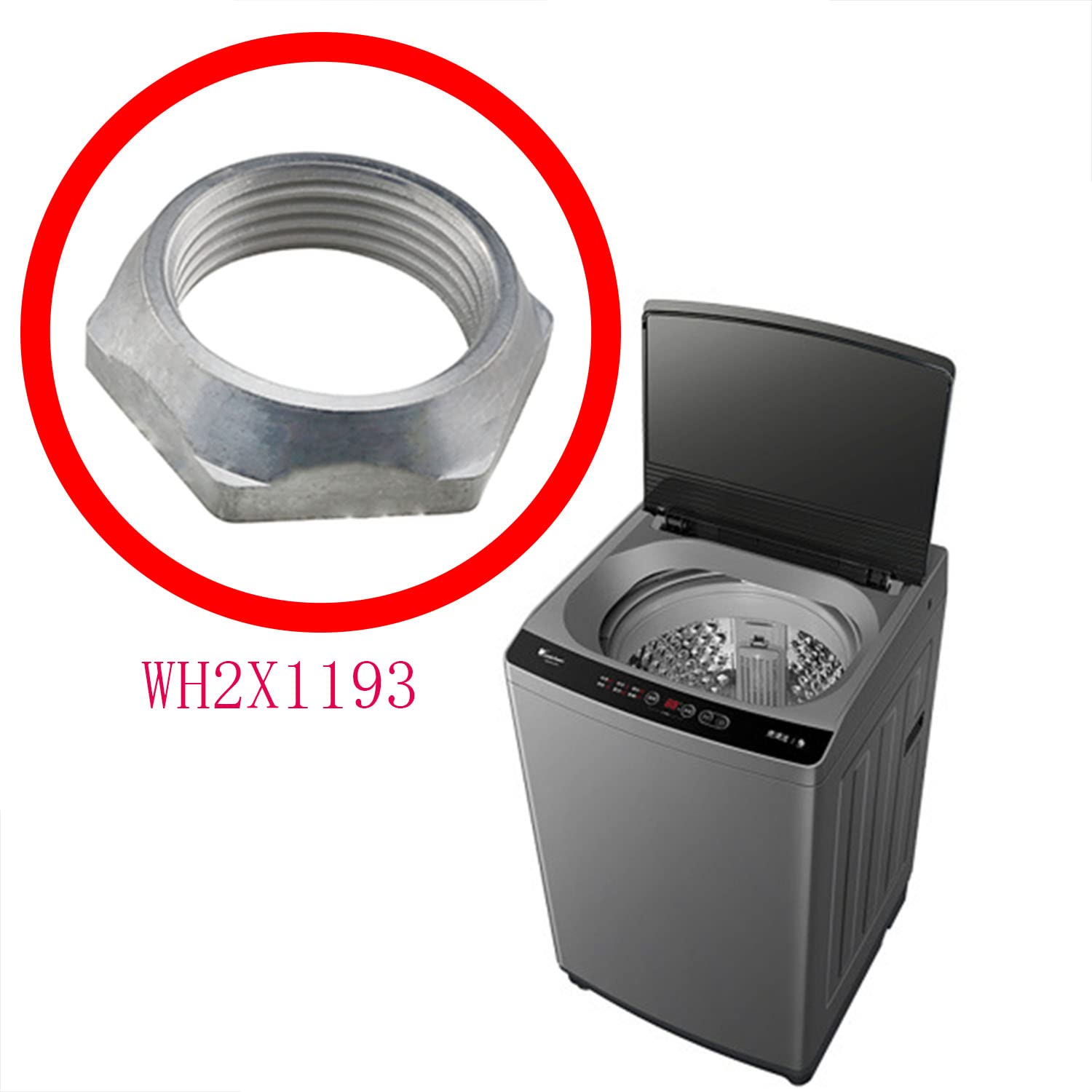 Amazon.com: WH2X1193 Washing Machine Hub Nut CHENJIN WH2X1193 Hub
