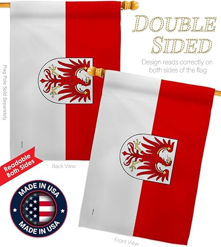 Miniatura 3 de Americana Home & Garden Brandenburg House Flag Regional Germany States Central Europe Territory Old History Country Particular Area Decoration