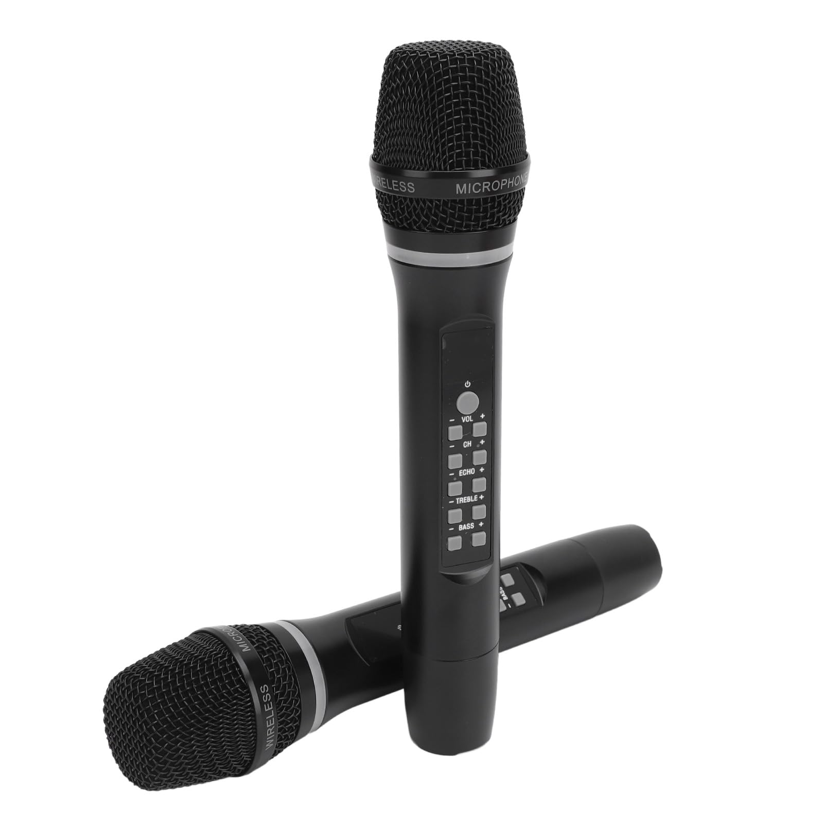 Zestaw Mikrofonu Bezprzewodowego, Podwójny Ręczny Mikrofon Dynamiczny do Karaoke do Użytku na Zewnątrz