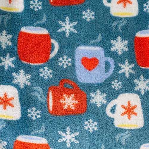 Jo & Bette (1 Or 2 Pairs Women’s Plush Pajama Pants, Fuzzy Comfy Lounge Pants Regular And Plus Size, Cute Printed Pjs #TOP4