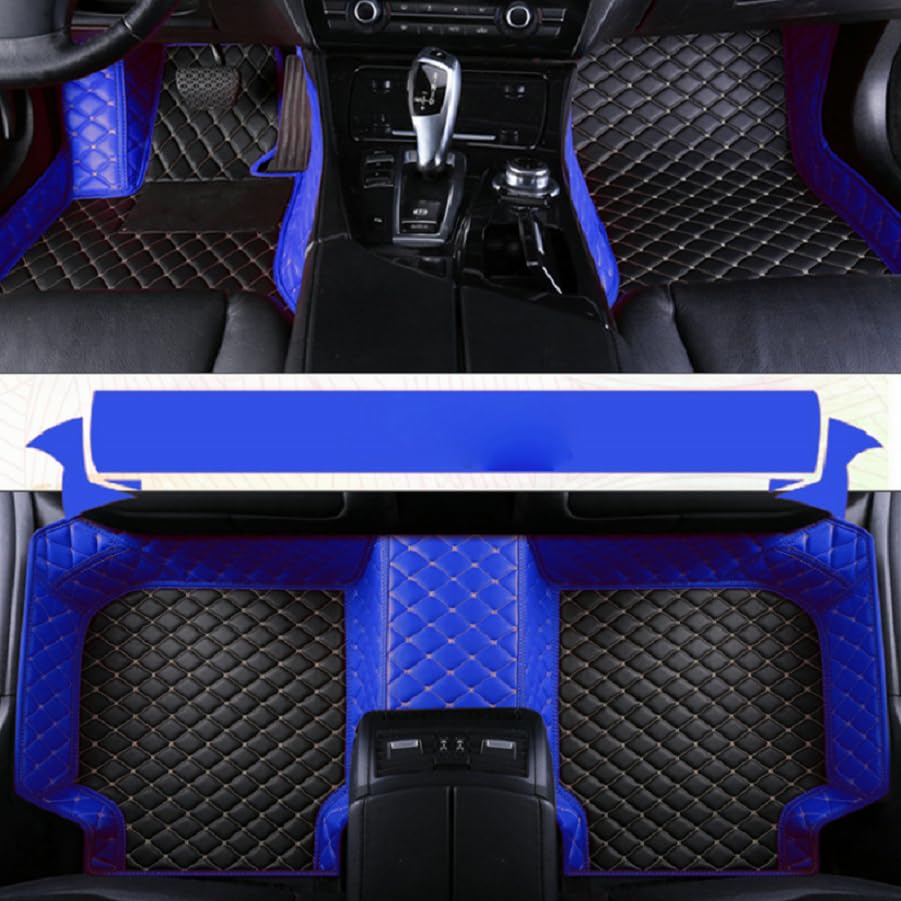 BILKAR Customized Personalized car Floor mats, All-Weather Anti Slip and Waterproof Leather car Floor mat Set, 99.98% Customized Floor mats for Cars,