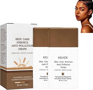 MUNTICO Fake Tan Peptide Serums Serums, Bronzer Drops, Skin Care Anti-Pollution Sunshine Serum Drops