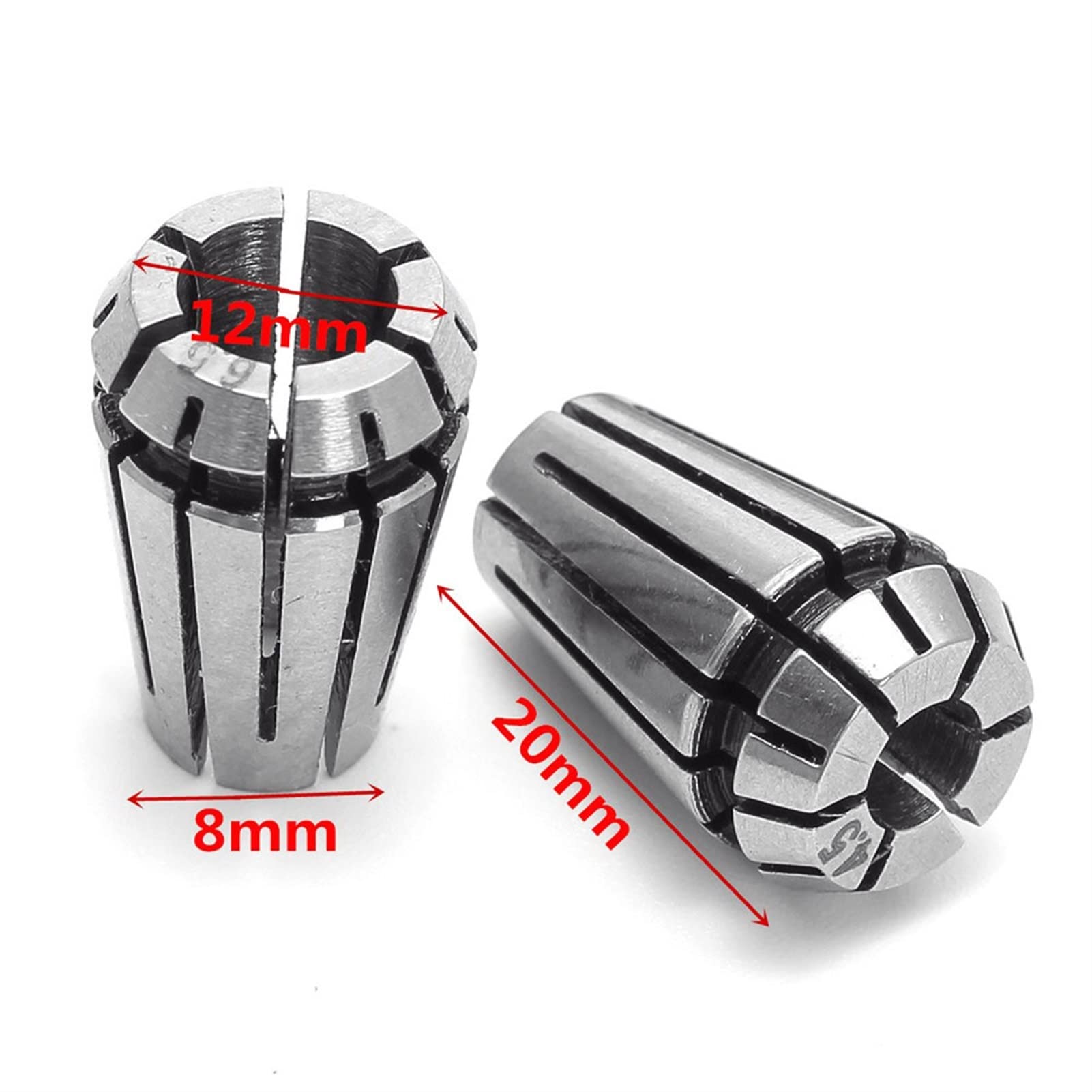 Uchwyt tokarski, 15 sztuk ER11 1-7mm Zestaw Collet CNC. Uchwyt narzędzi do narzędzia tokarki frezarskiej