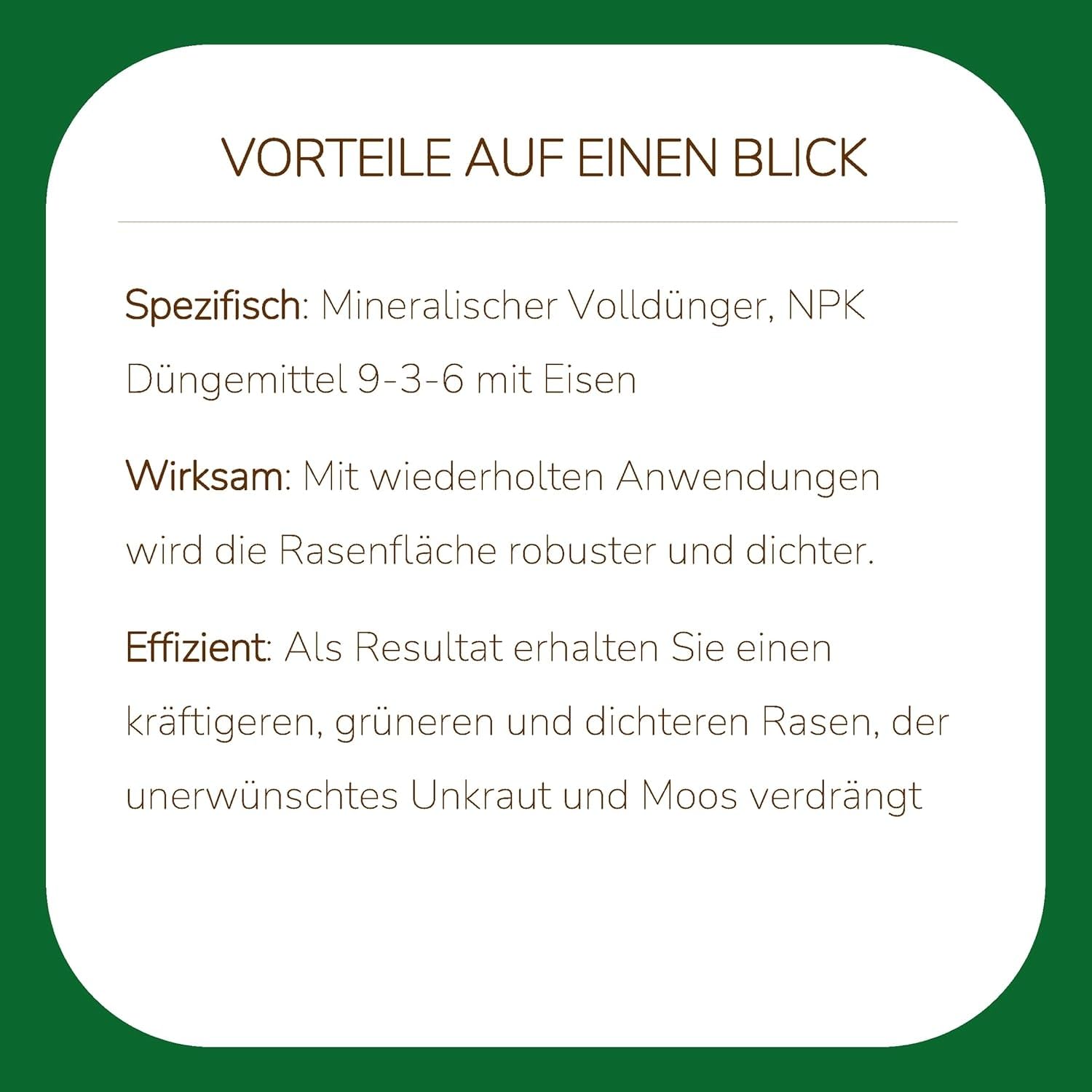 Substral Rasendünger Unkraut & Moos bleibt chancenlos 7,2kg 240m²