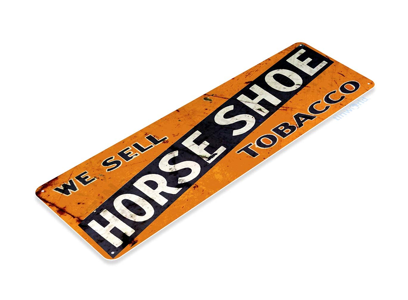 Amazon.com: Tinworld Tin Sign: Horse Shoe Tobacco Rustic Smoke Shop Cigar  Tobacco Store Shop Metal Decor B621 : Home & Kitchen