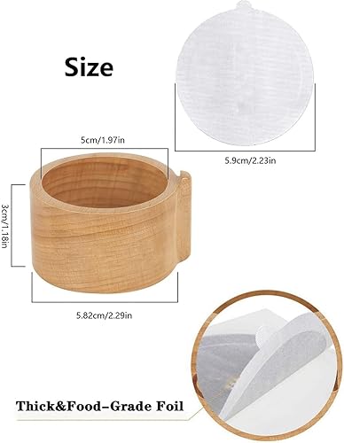 Miniatura 6 de Kit de recarga de cápsulas Vertuo reutilizables soporte para cápsulas de fácil sellado, cuchara, cepillo y 30 tapas de papel de aluminio prémium