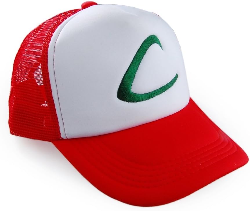 Ash Ketchum - League Cap - Red Meshback One Siize