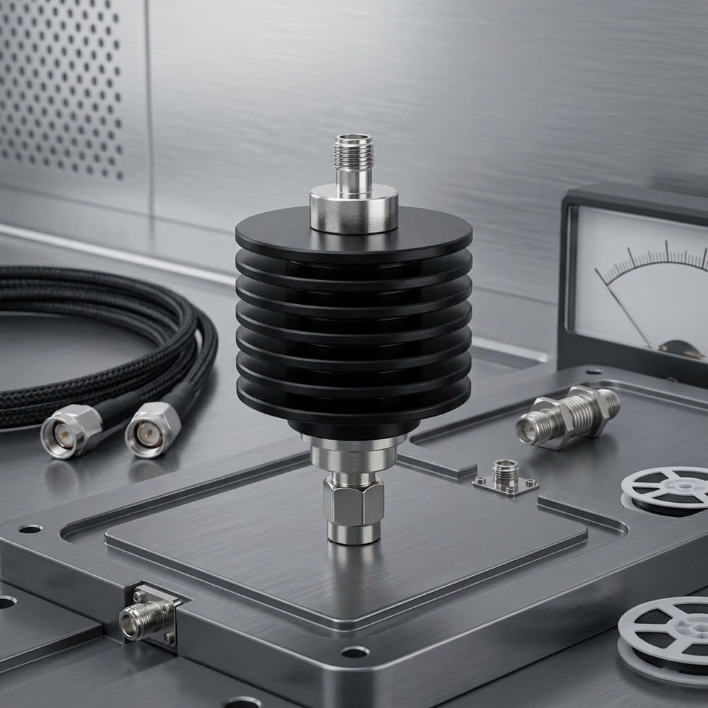 Atténuateur SMA RF 10 W Boîtier en métal Gamme 3 GHz pour sma (40 dB DC-3