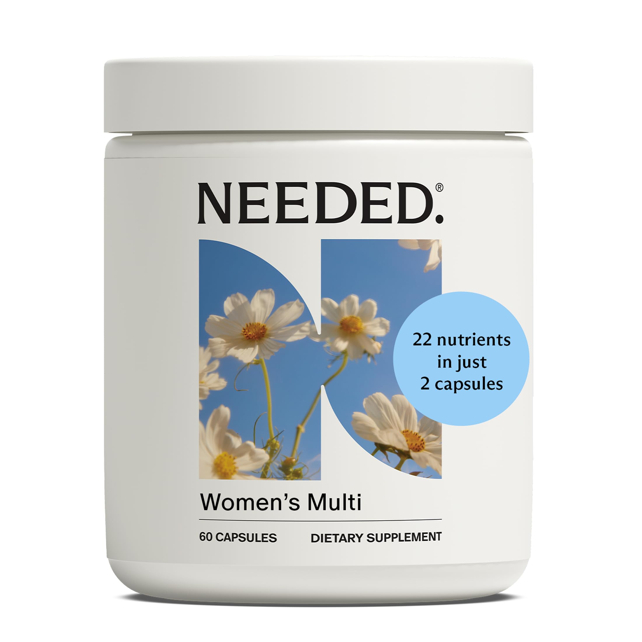 Multivitamin for Women with 23 Vitamins, Minerals and Antioxidants - Daily Womens Multivitamin - Vitamin B12, B6, D3, Choline, Calcium, Biotin, Magnesium, Folate and More (90 Count)