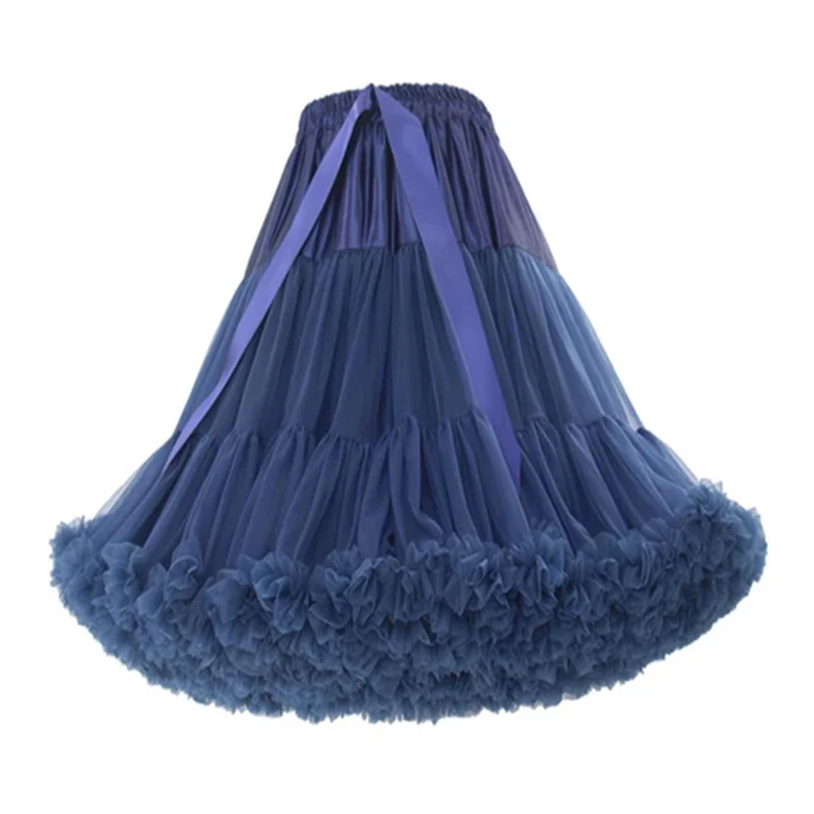 Sottoveste per abito Gonna tutù gonfio da donna, sottogonna ballo soffice principessa, danza classica