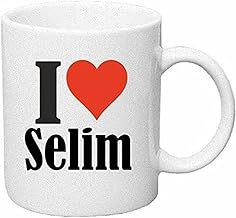 مج مطبوع عليه I Love Selim