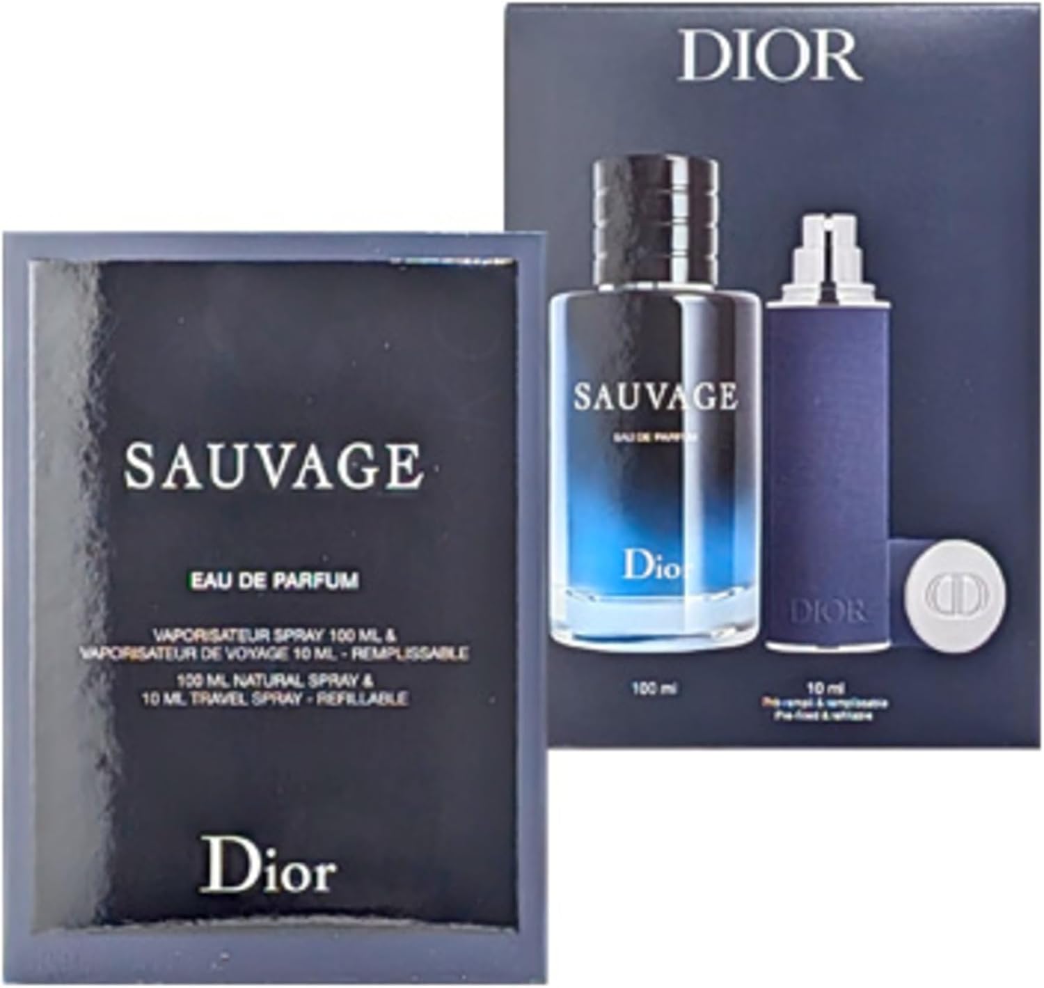 DIOR Sauvage Set (EDP 100ml + EDP Travel Spray 10ml)