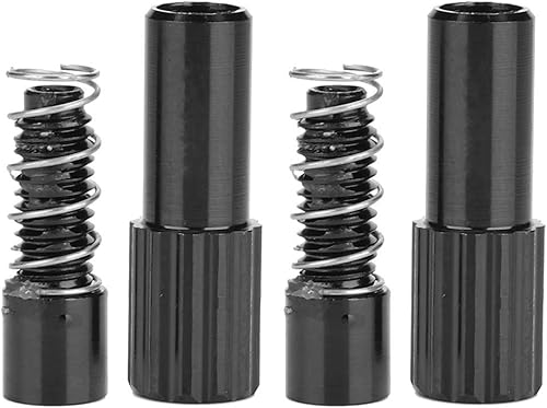 Miniatura 4 de Perno de ajuste 1 par de cable de freno Conector de cambio de engranajes para carretera de montaña (negro)