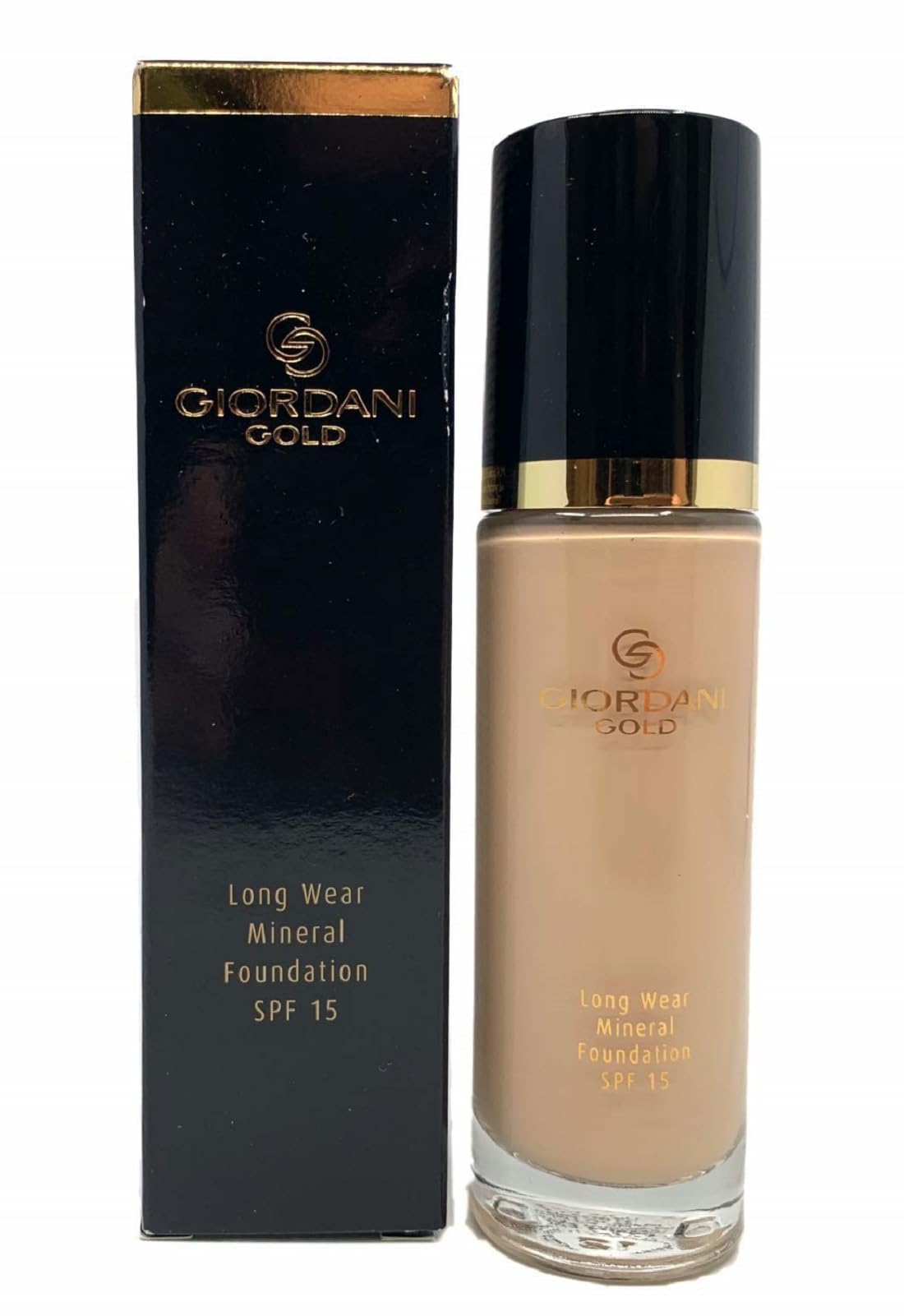 Giordani Gold Long Wear Mineral Foundation Powder SPF 15 (New) (Natural Beige)