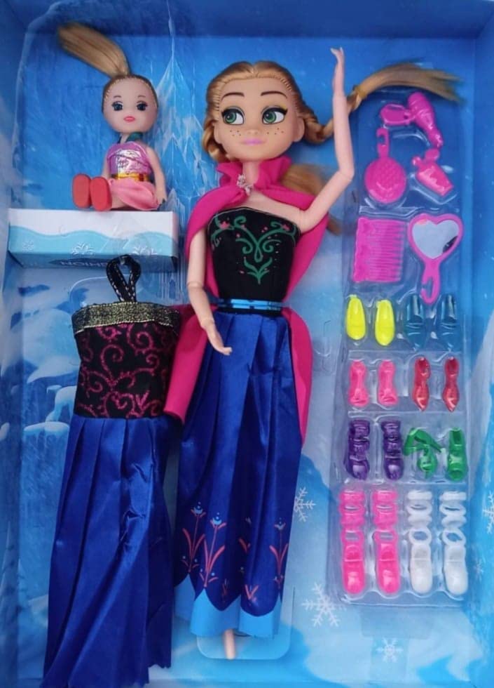AB99 COLLECTION Modern Fashion Doll Set with Accessories Playset Dolls for Girls, Dolls Set for Kids Girls | Girls Doll House Set for Girls | Doll Set for Girls Fashion Movable Doll Set for Girls (B098LPWSNB) Amazon Price History, Amazon Price Tracker