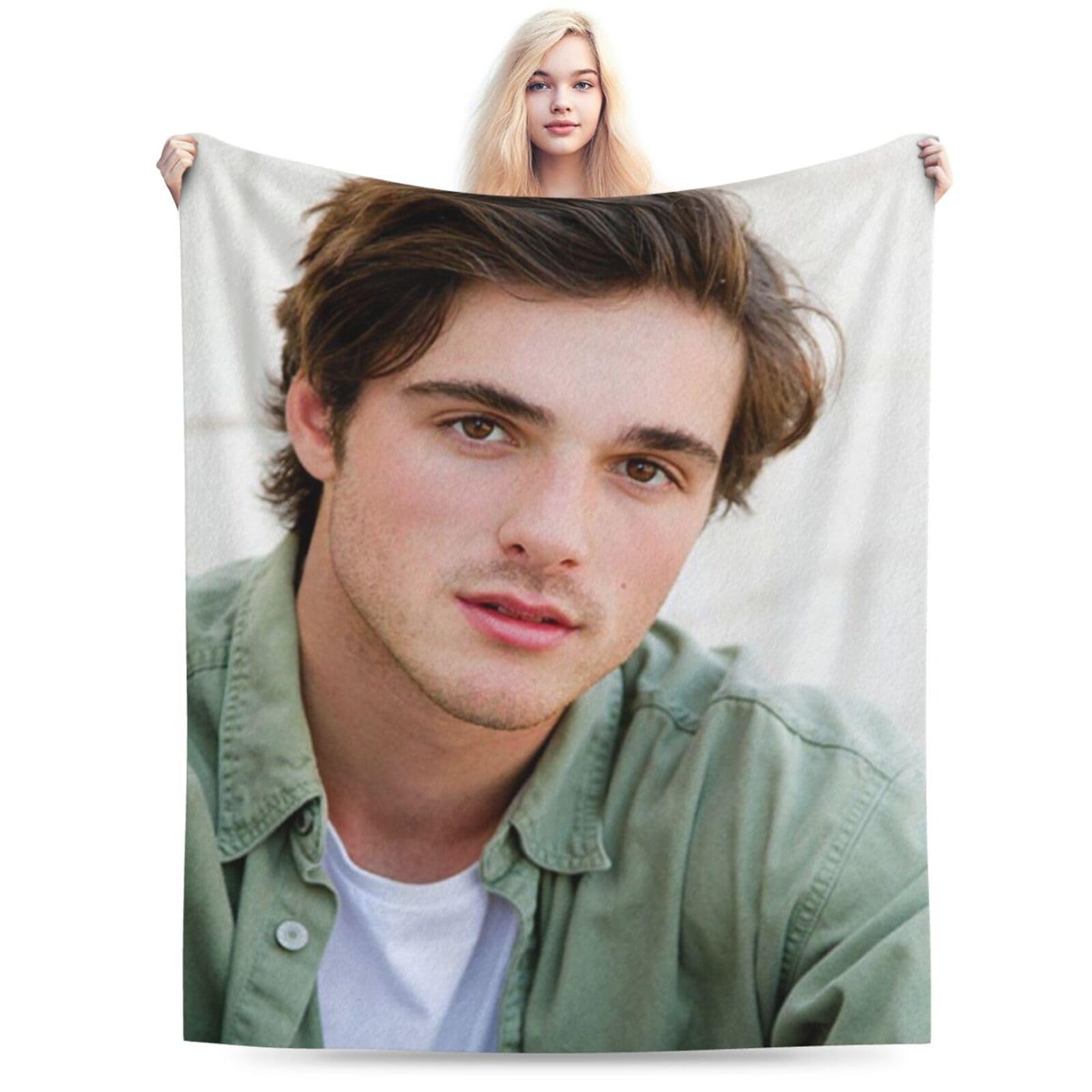 Coperta Morbida In Pile Con Design Jacob Elordi - Plaid Per Divano, Ufficio, Campeggio E Viaggi - Regalo Accogliente - 2
