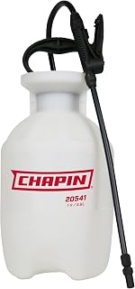 Chapin 20541 1-Gallon Foaming Pump Sprayer for Lawn Garden Weed Pest Control - Adjustable Nozzles Anti-Clog Filter 12in Wand 34in Hose Made in USA