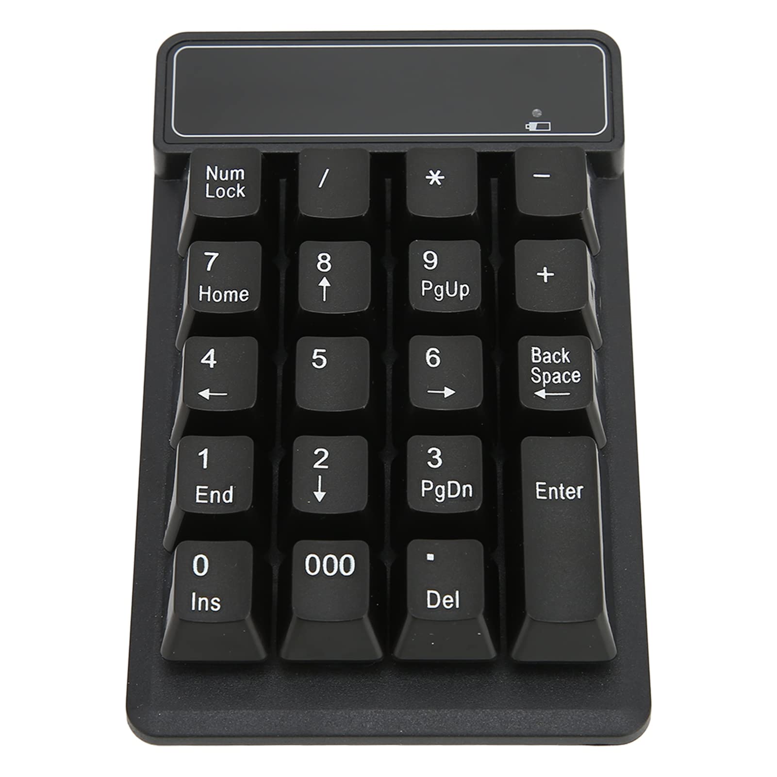 Wireless Number Pad, Portable 19 Keys 2.4GHz Wireless Ergonomic Financial Accounting Numeric Keypad for Laptop, PC, Desktop-image-41
