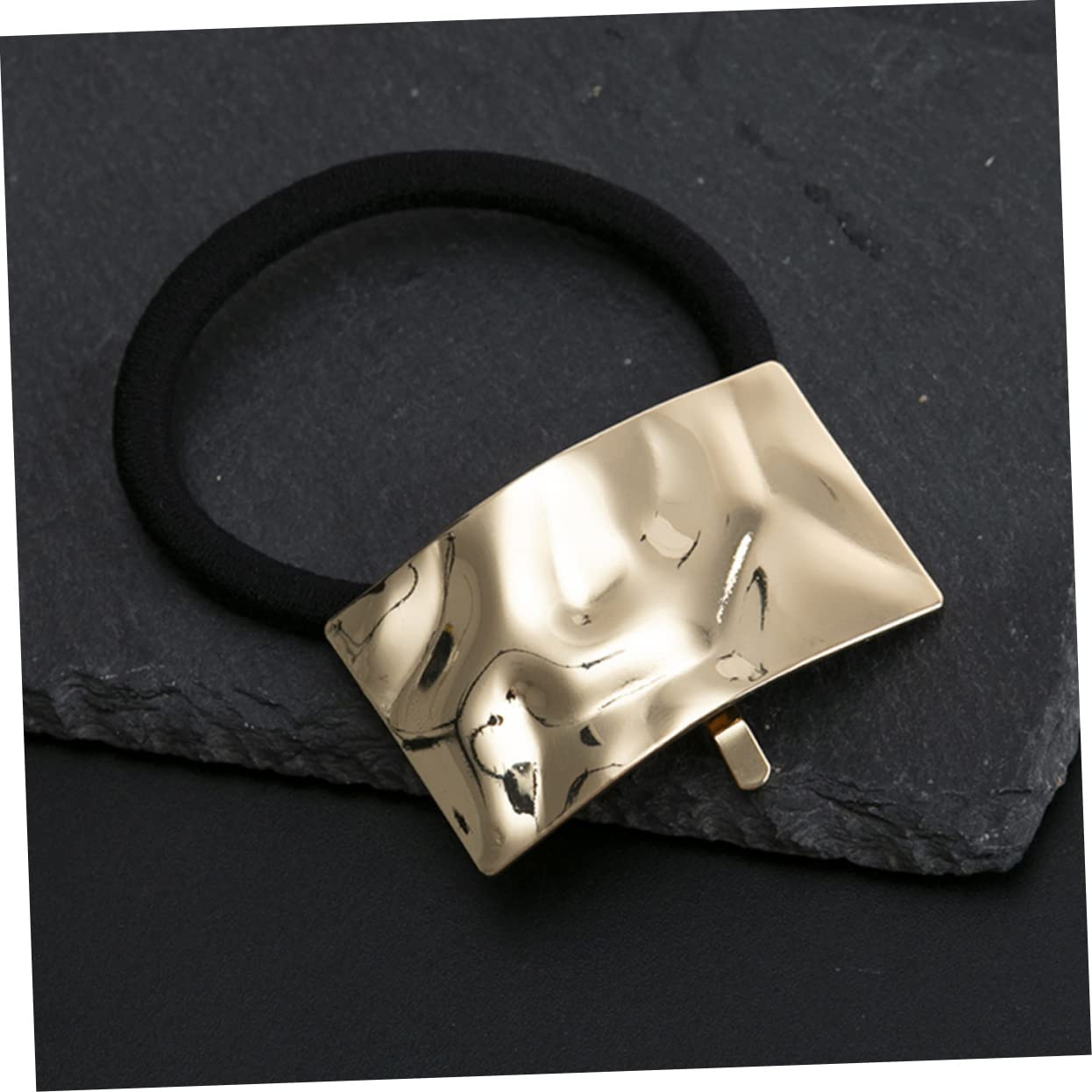 Didiseaon 16pezzi Metal Elastic Hair Ties Fasce Per Metallo Accessori Per Ponytail Eleganti e Resistenti Per Donne e Ragazze Colori e Oro