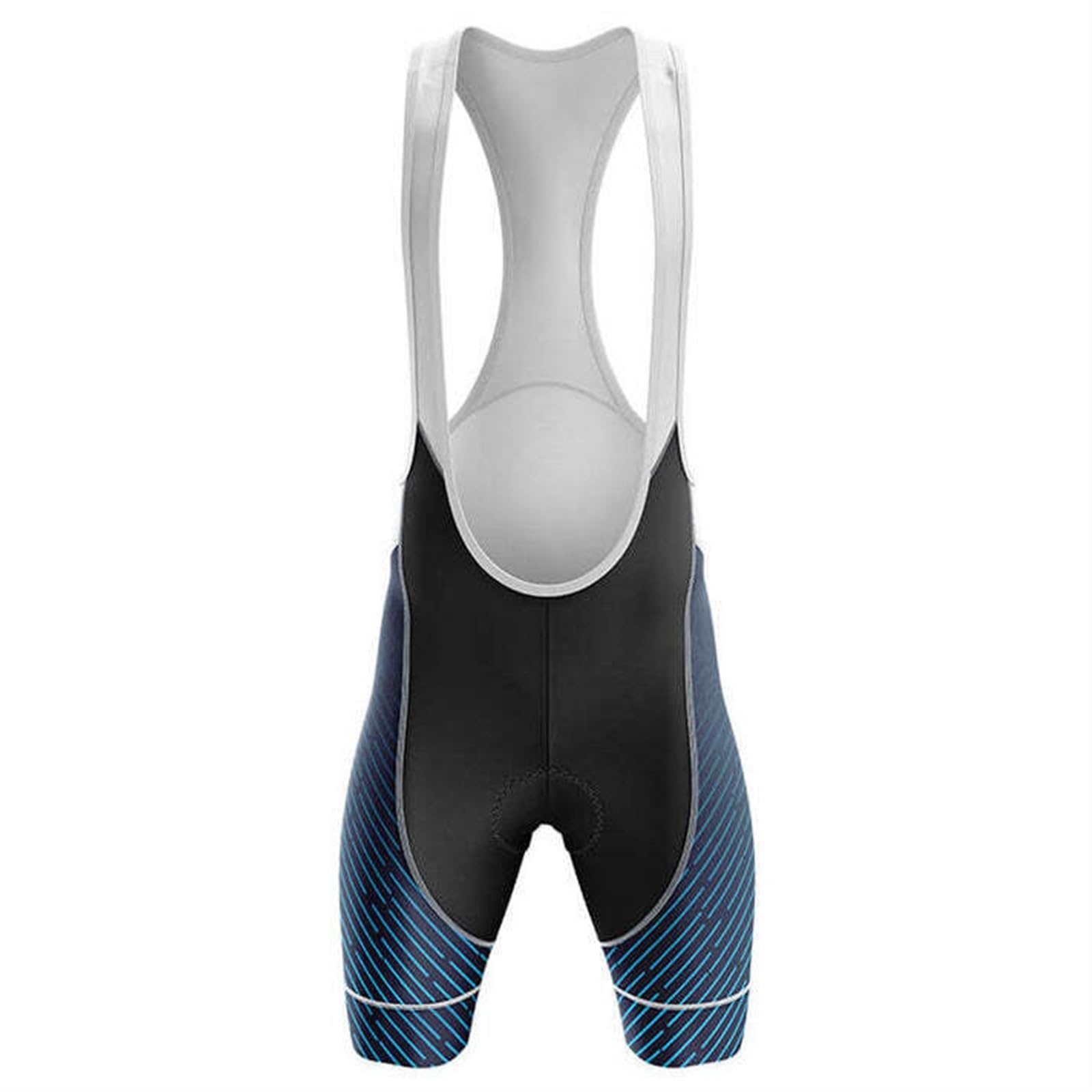 Pantaloncini Da Ciclismo Uomo Pantaloncini con bretelle da ciclismo per uomo, abbigliamento outdoor, calzamaglia imbottita 19D, ideale per equitazione e