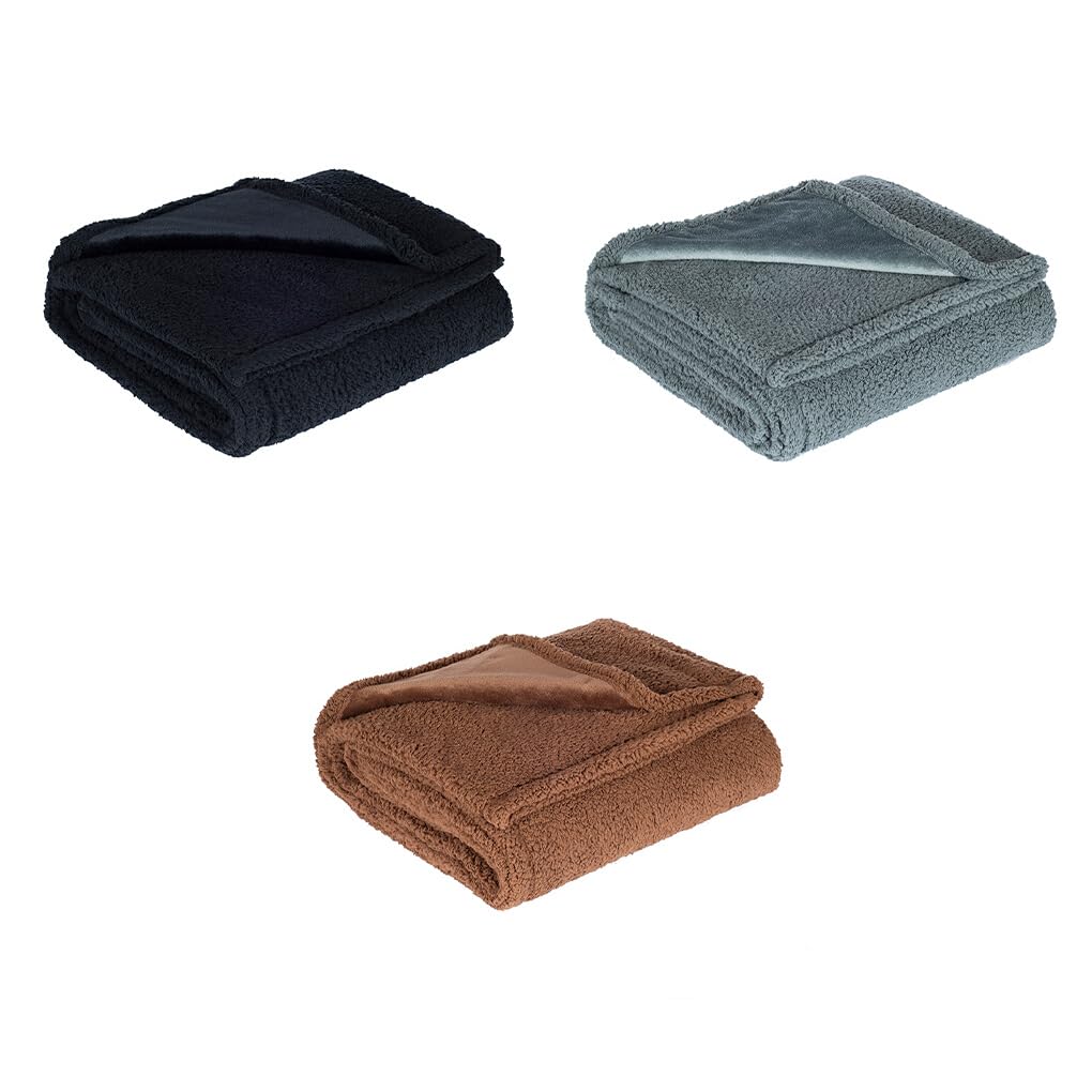 Manta suave y cómoda para mascotas, varios tamaños disponibles, tela de amplia aplicación, manta impermeable para perros, manta para Gato, Gris L