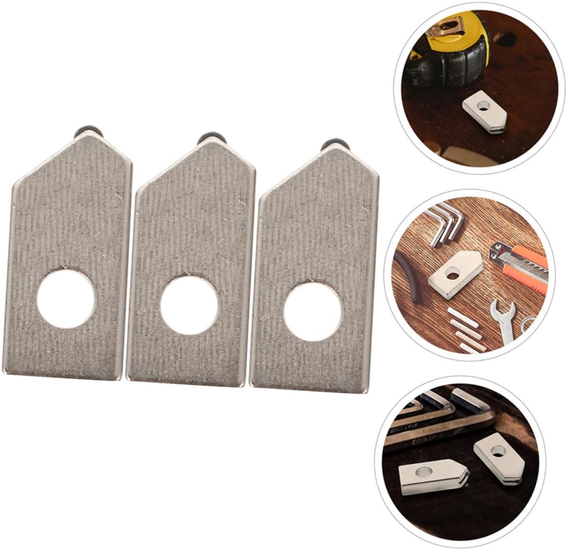 Tofficu 6pcs Glass Cutter Replacement Heads Durable Cutting Tools for Glass Bottle and Tile Cutter Easy to Use Lightweight and Portable for Precise Cuts