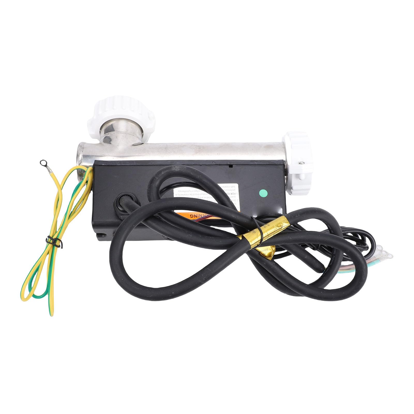 Pssopp Termostat Podgrzewacza Wody 3KW, Podgrzewacze Basenowe, Regulator Temperatury Wanny z Hydromasażem z wodoodpornością IPX5 do Przenośnej Wanny Basenowej i SPA do 1280L Termostat Podgrzewacza