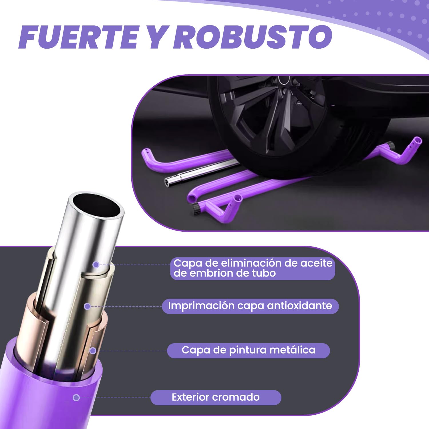 DOBESTS Barras de Gimnasia para el hogar, Equipo de Gimnasia para niños, Ajustable, para Entrenamiento en casa, Barra de Gimnasia para niños de 3 a 7 años (Barra Horizontal Morada con Relleno)
