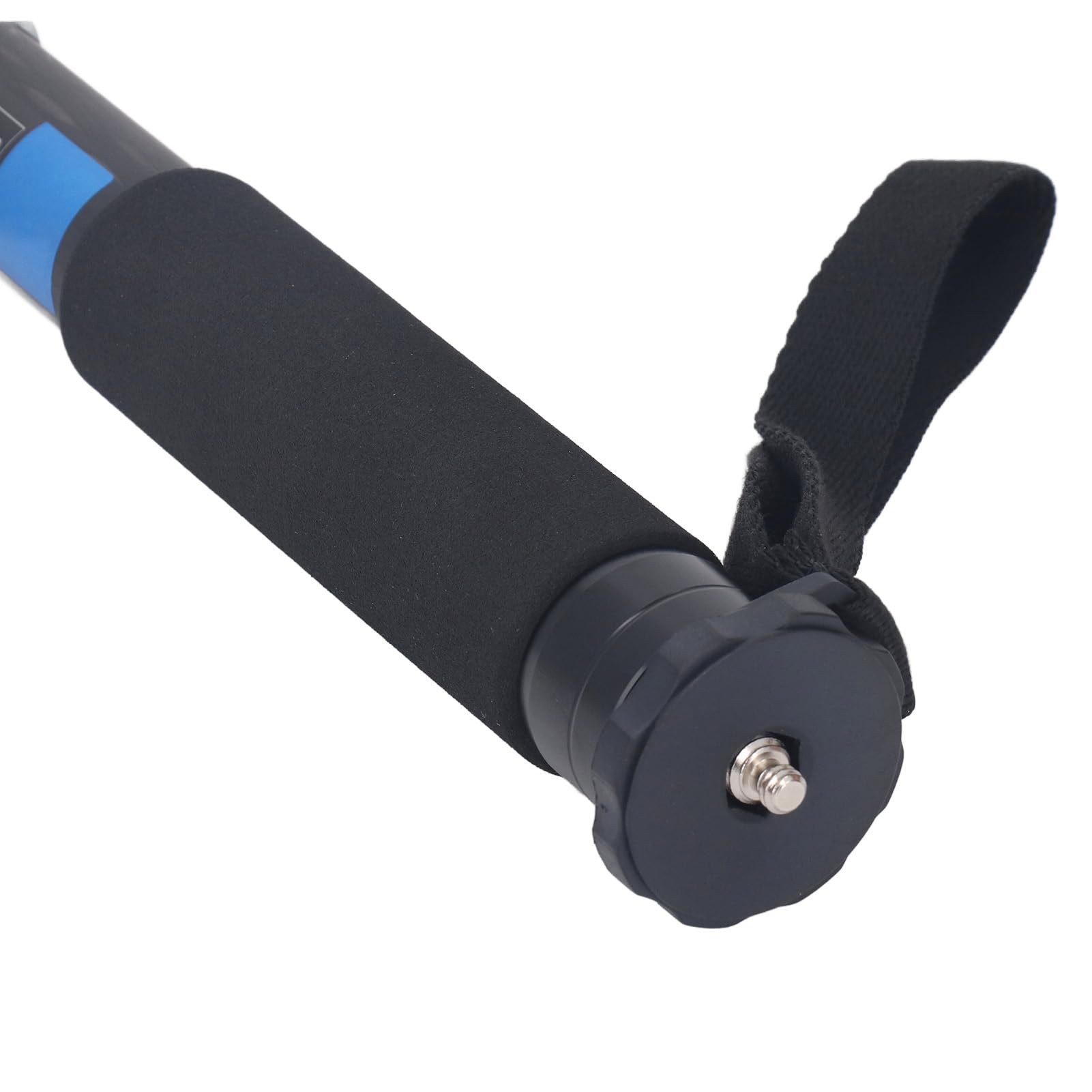 Keenso Monopie Ajustable de Fibra de Carbono, monopié de Cámara SLR de 6 Secciones para Fotografía de Montañismo
