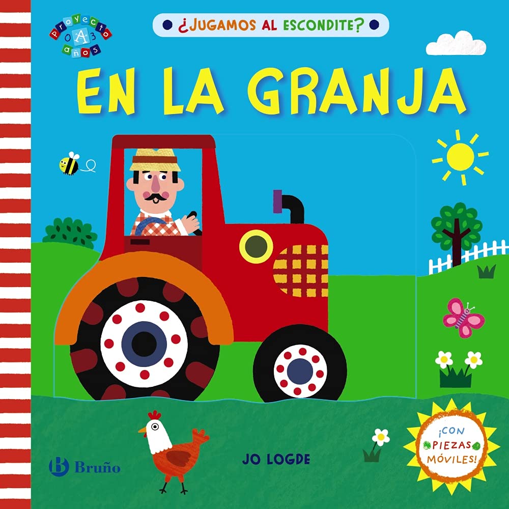 ¿Jugamos al escondite? En la granja (Castellano - A PARTIR DE 0 AÑOS - PROYECTO DE 0 A 3 AÑOS - Libros manipulativos)