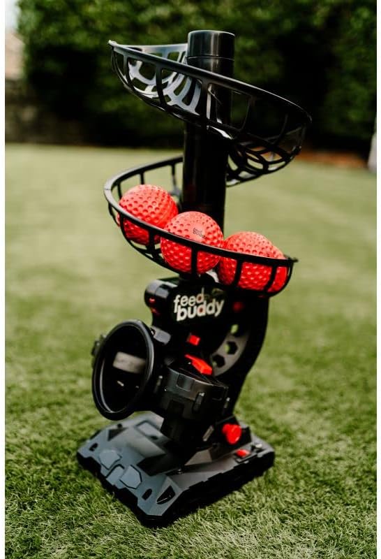 FEED BUDDY PRO Cricket Bowling Machine – Ball Feeder for Solo Practice
