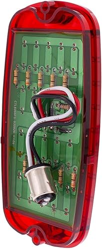 Miniatura 6 de United Pacific CTL6066FSLED Luz trasera súper brillante de 40 LED para Chevy y GMC Fleetside 1960-66, moldeado por inyección, recubierto de epoxi,