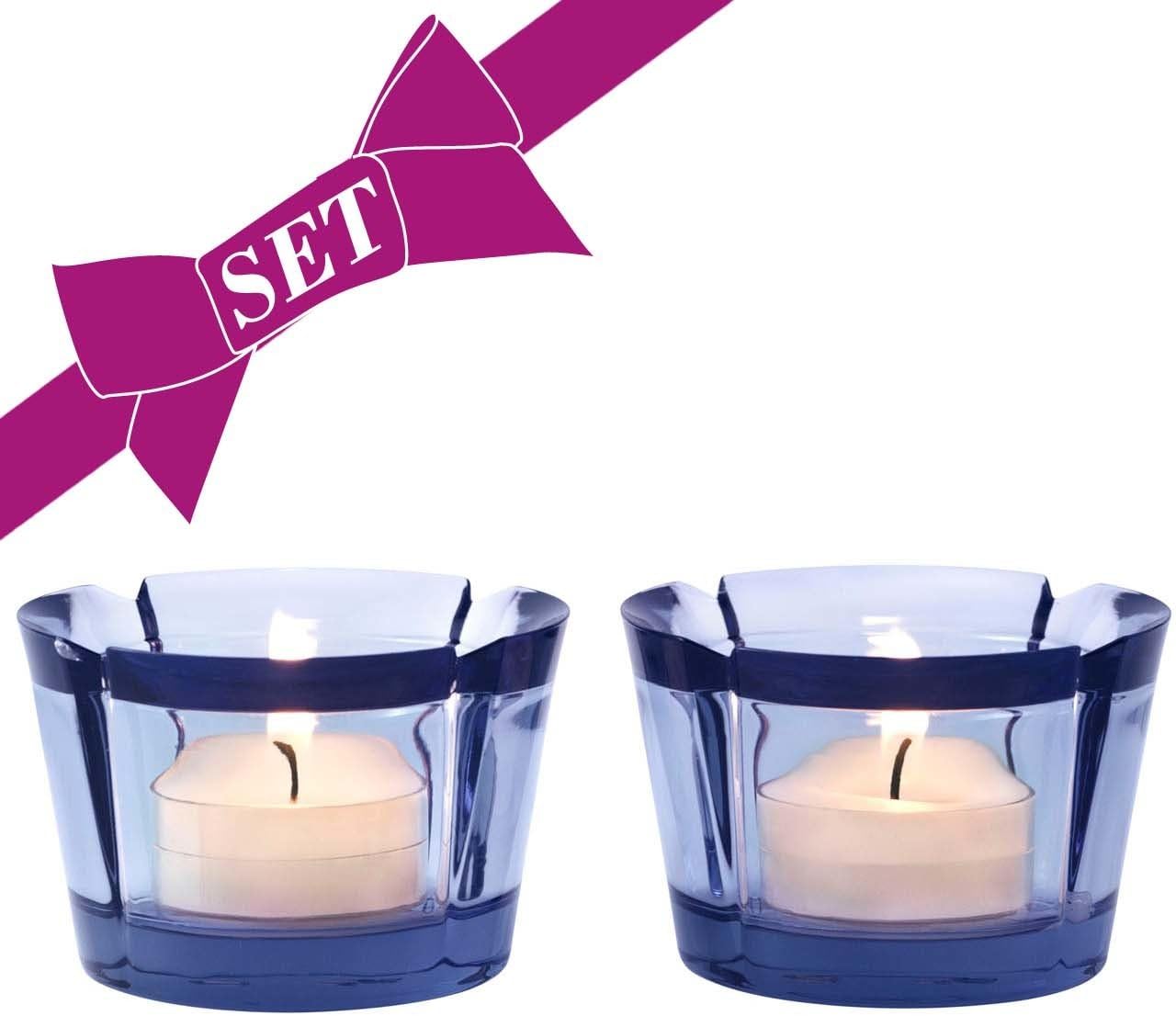 Rosendahl Rosendahl Tea Lights, 2 Pieces, blaulila Dark Blue, Not SpÃ ¼ Lmaschinenfest