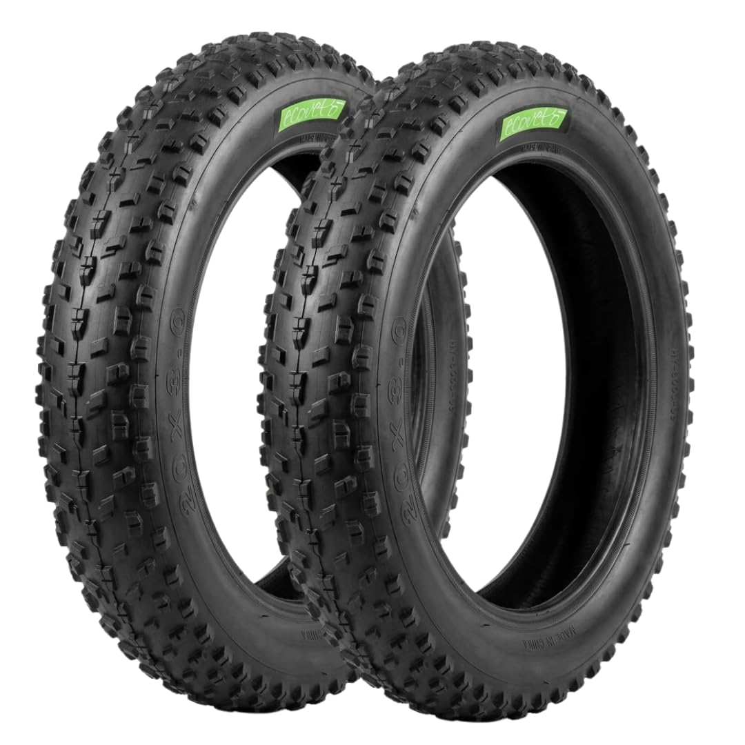 Ecovelò 2 opony 20 × 3,00 (71 – 406) Fat Bike E-Bike MTB