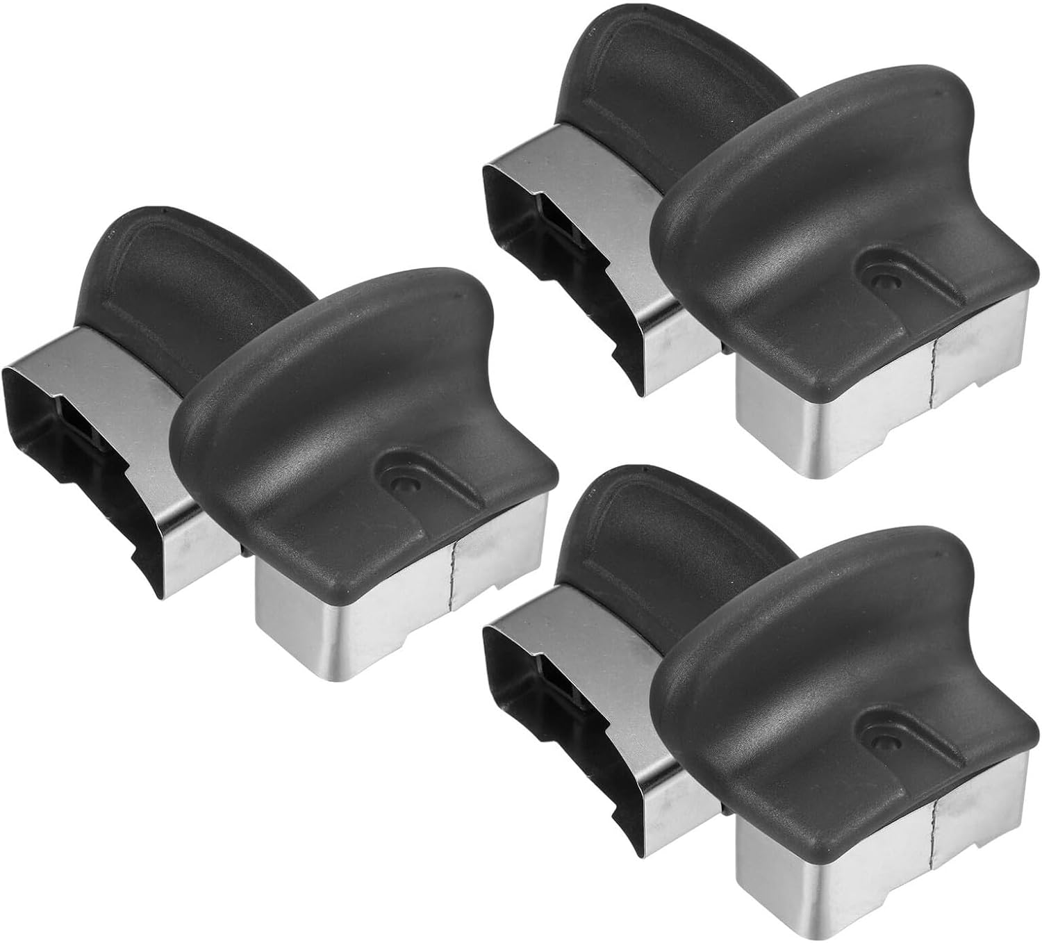 Alipis 6pcs Removable Pot Side Handle Replacement for Pressure Cooker and Saucepan, Bakelite Detachable Cookware Handles Set Compatible with Universal Pots for Kitchen Cooking Accessories
